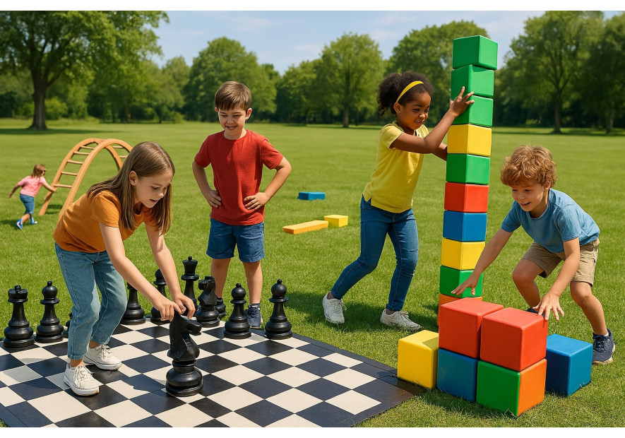 Les jeux géants : une révolution ludique pour l'épanouissement de nos enfants