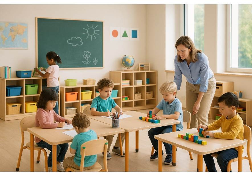 Un environnement d’apprentissage pensé pour le bien-être des enfants