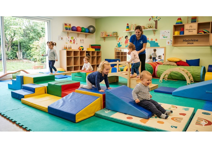Comment créer une salle de motricité en crèche ?