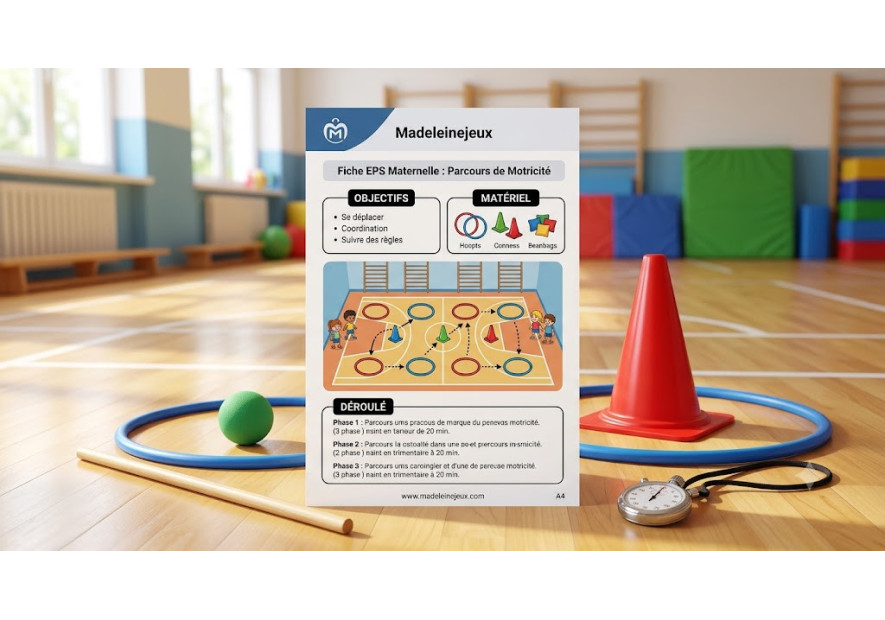 Fiche pédagogique 1 · EPS Maternelle