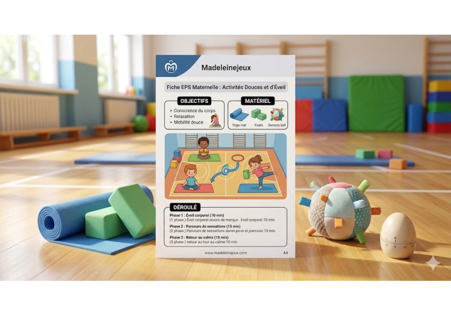 Fiche pédagogique 2 - EPS maternelle