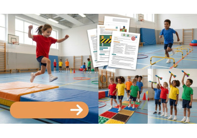 Fiche pédagogique 8 - Athlétisme d'éveil : courir, sauter, lancer