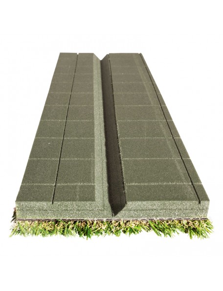 Protection de trottoir Herbe - 3 - Protection de trottoir avec imitation Herbe sur le dessus.
Protection d'angle de gazon, long