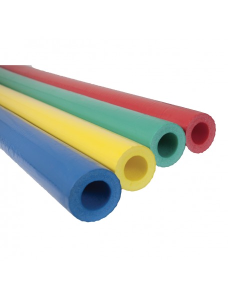 Tube de protection en mousse - 1 - Tube de protection en mousse rond, utilisable en intérieur et extérieur, idéal pour les tuyau