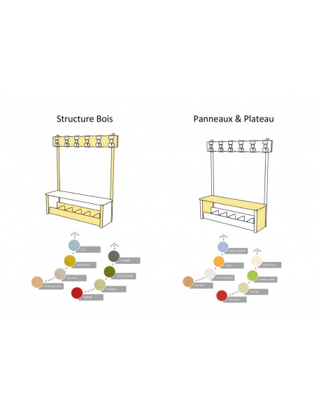 Fond pour meuble sensoriel ou matériels (93cm)