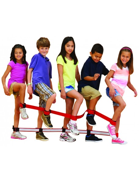 Bandes de marche en équipe, matériel de jeu coopératif pour jeux en équipe des enfants, marque Spordas