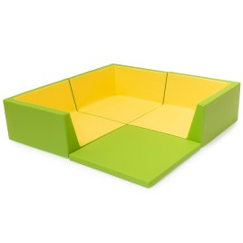 Parc de regroupement bébés en mousse avec entrée