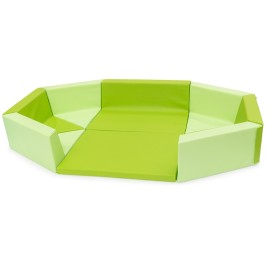 Grand parc de rassemblement ovale en mousse