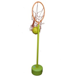 Mini panier de basket d'intérieur 40 x 30 cm pour enfants avec 3