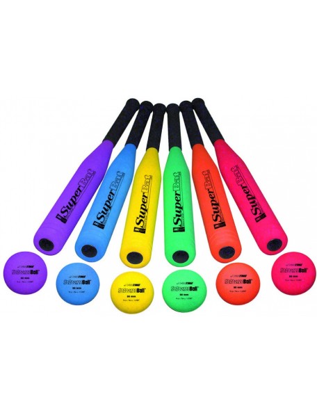 Kit de baseball Bonkerball Spordas pour enfants. Battes de baseball en mousse sécurisées pour enfants Spordas