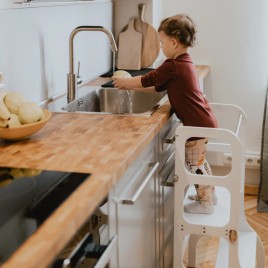 Tour Montessori transformable Blanche
