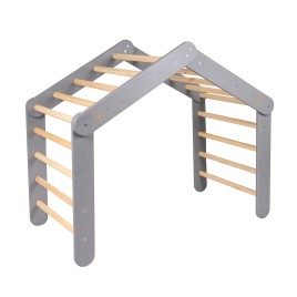 Triangle d'escalade transformable gris