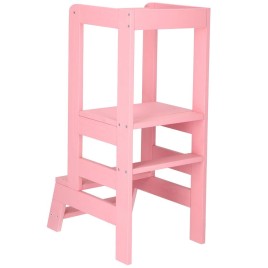 Tour d'observation Montessori couleur Rose