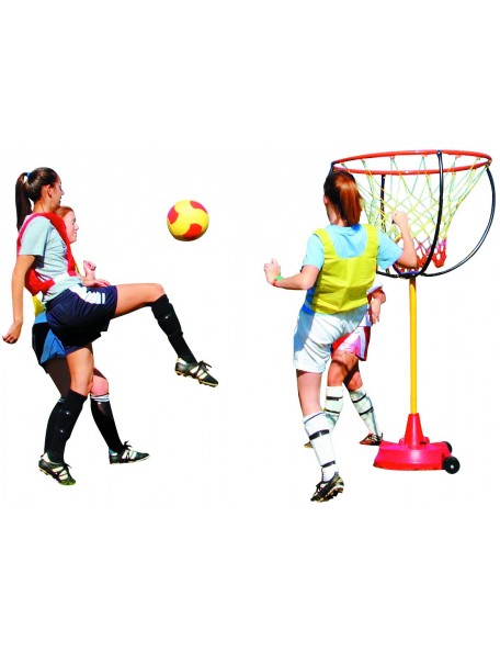 Panier géant polyvalent Spordas pour les jeux sportifs collectifs de basket et football des enfants