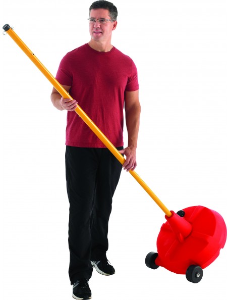 Base sur roues Spordas pour panier et but transportables pour jeux sportifs collectifs enfants