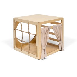 Cube d'escalade multi-jeux