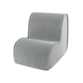 Fauteuil bébé velours Gris
