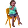 Chaise plastique enfant jaune