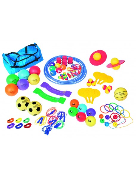 Kit de jeux récréatifs n°3 complet scolaire pour les activités de motricité des enfants à l'école