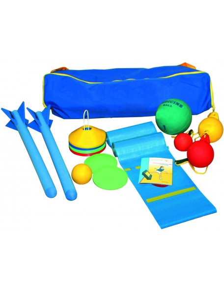 Kit lancer athlétisme pour les enfants. Matériel pédagogique scolaire pour jeux de lancers d'athlétisme pas cher