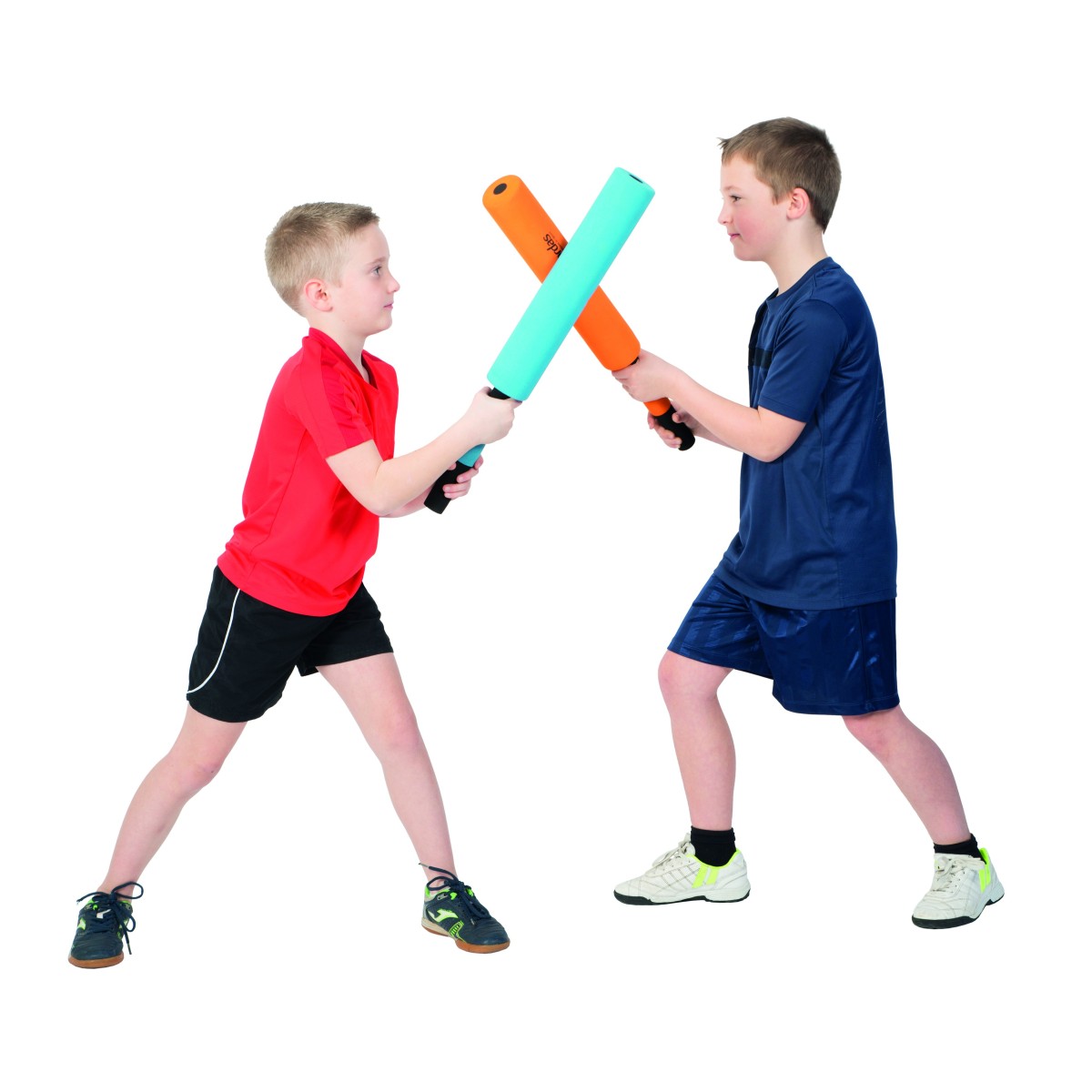 Ensemble De Baseball Pour Enfants - 2 Battes + 2 Balles En PVC/EVA - Poignée En Mousse - Pour Jeu En Intérieur/Extérieur