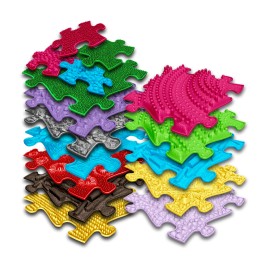 16 dalles sensorielles