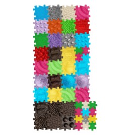 49 dalles sensorielles