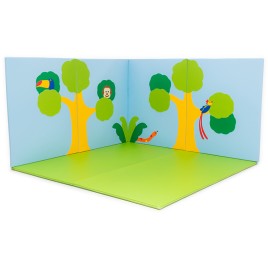 Tapis mural la jungle