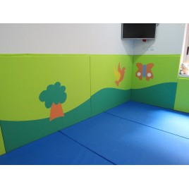 Protection de mur crèche personnalisable