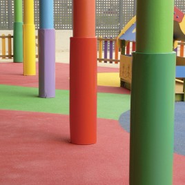 Protection de colonne crèche