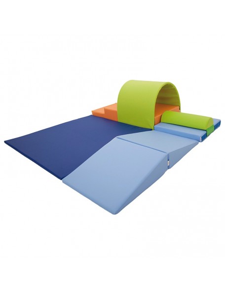 Kit modules de motricité crèche mosaïques d'activité pour babygym