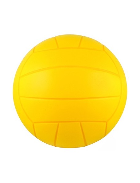 Ballon en mousse Spordas pour jouer au volley-ball. Ballon en mousse dense résistant diamètre 20 cm poids 230 g