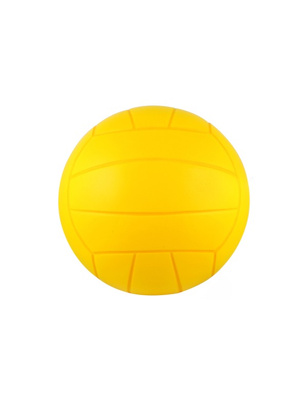 Ballon en mousse Spordas pour jouer au volley-ball. Ballon en mousse dense résistant diamètre 20 cm poids 230 g