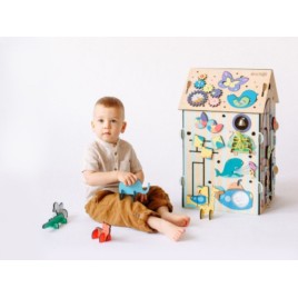 La maison des animaux pour activités motrices