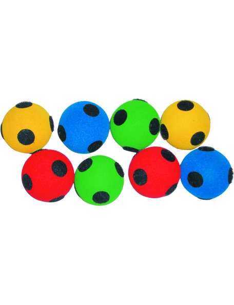 8 balles pou ciblé géante Spordas, pour jeux de lancers des enfants