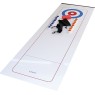 Curling sur table Sports innovants jeu de curling sur table ou mini-curling : nous proposons ici une table de curling compacte pour la maison, la maternelle, l'école primaire, les accueils de loisirs, les lieux accueillant du public...
Rapidement assemblée, le plaisir peut commencer tout de suite. De par sa facilité d'utilisation, c'est un jeu pour les 5 à 99 ans!
Contenu du Curling sur table
 - tapis de jeu de curling
 - Barre de délimitation à l'extrémité du terrain de jeu (magnétique)
 - 16 pierres à lancer (8 x bleu 8 x rouge)
 - 2 sacs de rangement avec 8 pierres à friser de haute qualité en 2 couleurs chacune
- 1 éponge pour nettoyer le parcours
Dimensions du plateau de jeu : L/l/H 120 x 40 x 0,3 cm
Poids : 1,7 kg
Fabriqué hors Union Européenne