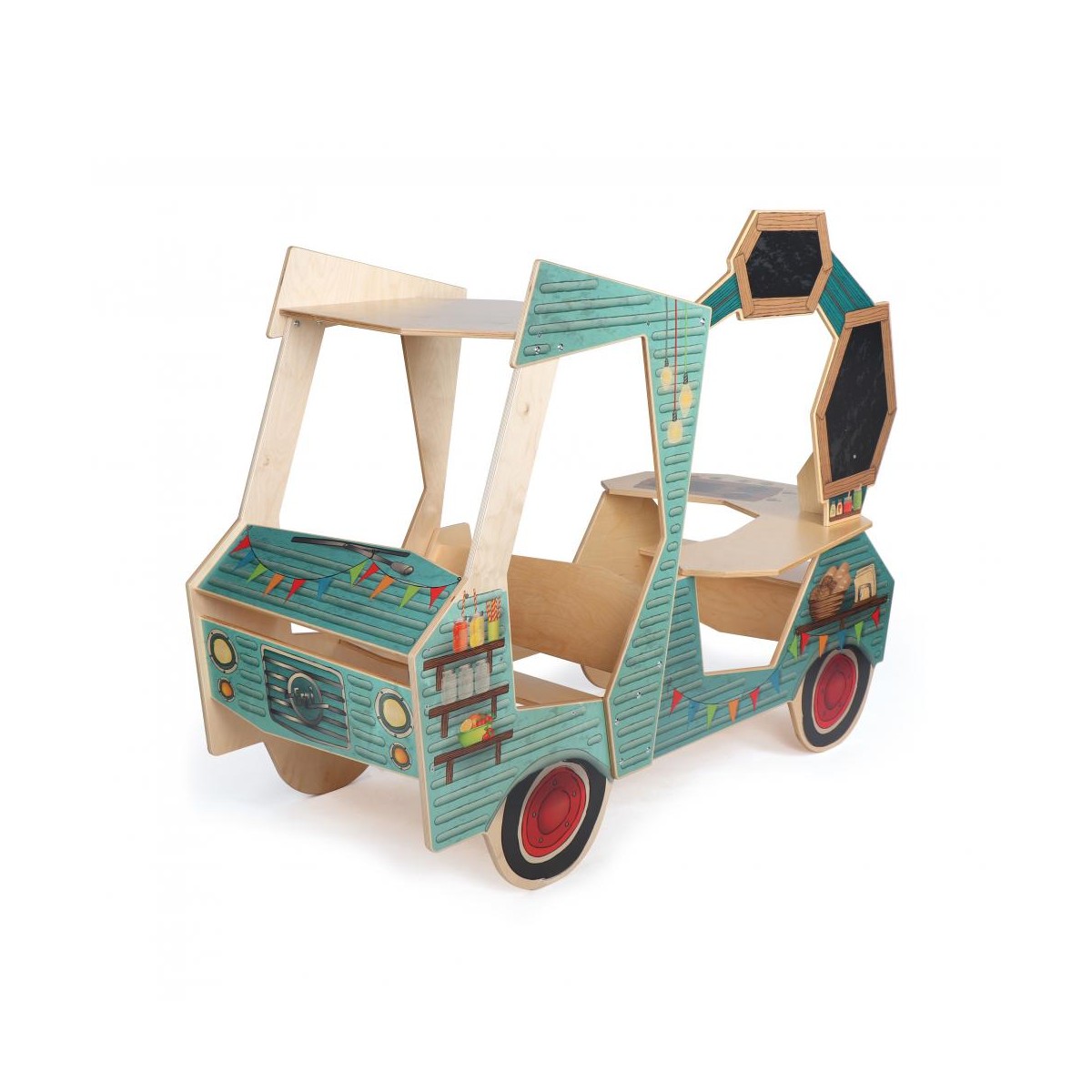 Food truck enfant en bois