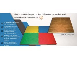 Dalles de sol Sarneige multicolores crèche