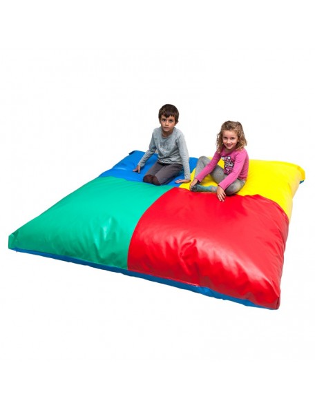 Pouf méga géant 4 couleurs 2 x 2 m - 1