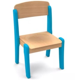 Chaise empilable pour enfants, crèche et maternelle