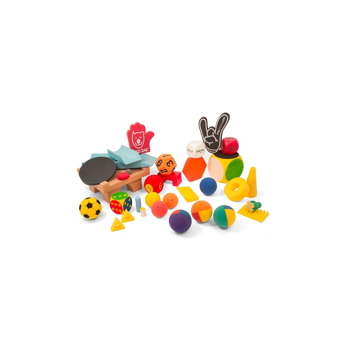 Jeux en mousse personnalisables
