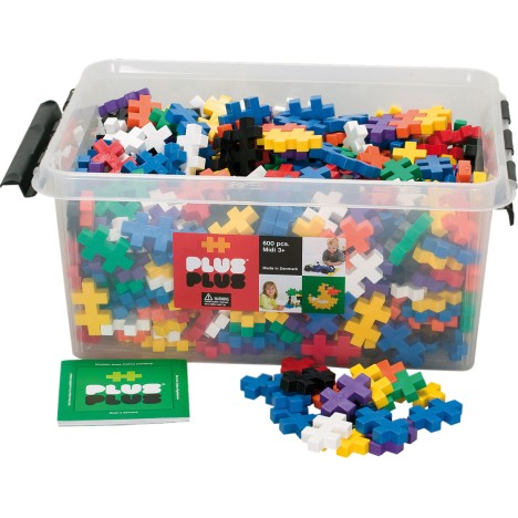 Blocs de construction 600 pièces Plus Plus Big Basic