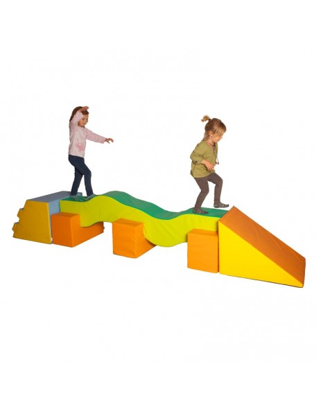 Kit parcours de motricité jungle - 1