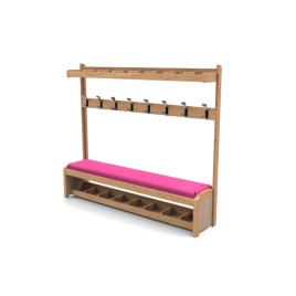 Banc vestiaire pour enfants