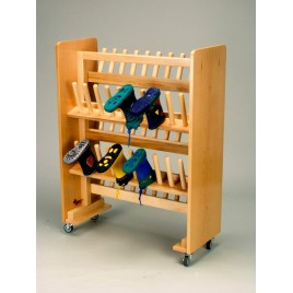 Chariot de rangement 25 chaussures