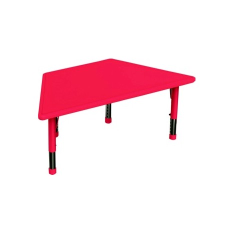 Table trapèze scolaire 120 x 60 cm