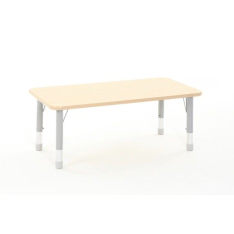 Table rectangulaire 120 x 75 cm réglable en hauteur