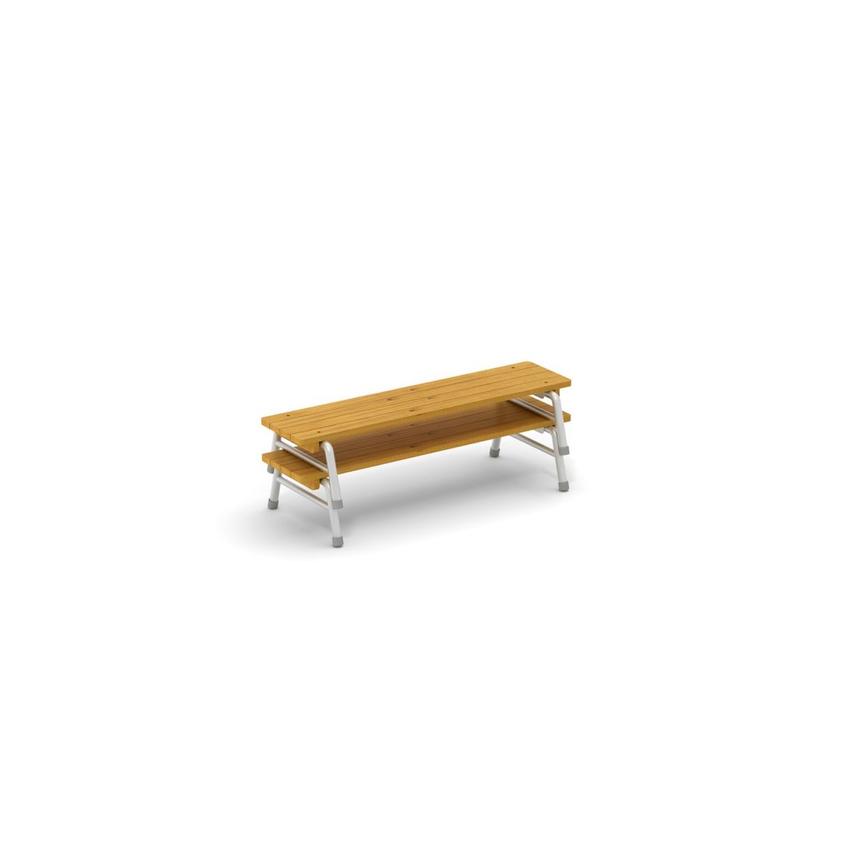 Banc d'extérieur 120 cm empilable