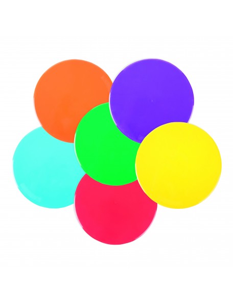 6 marques au sol pour délimitation terrain de sport, marques au sol adhérentes au sol