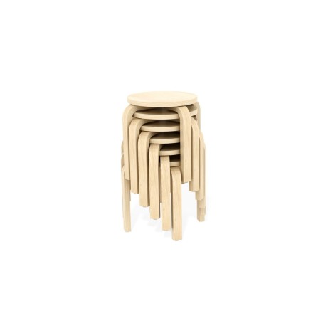 Tabouret empilable scolaire